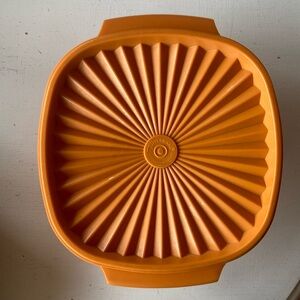 Vintage Tupperware Orange Bowl